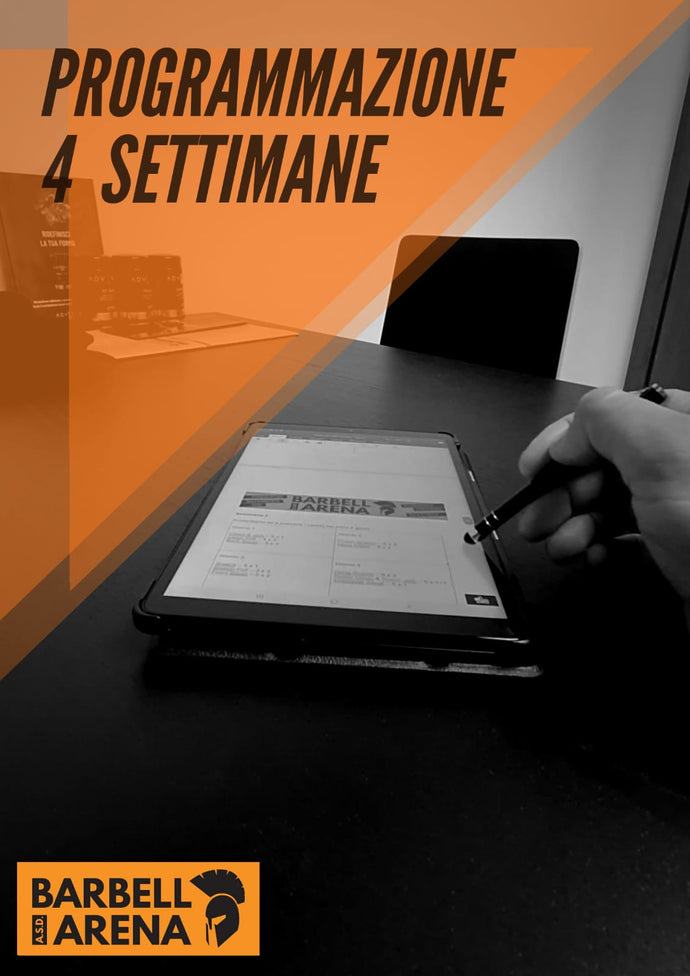 Programmazione 4 settimane